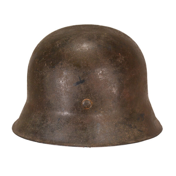 Authentic Waffen SS M42 pattern single decal Stahlhelm Helmet - Image 3