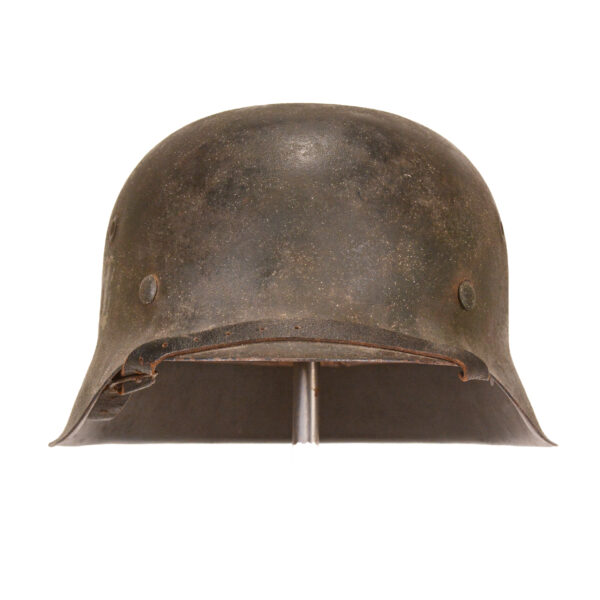 Authentic Waffen SS M42 pattern single decal Stahlhelm Helmet - Image 5