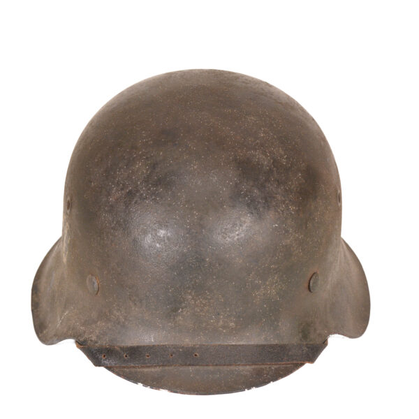 Authentic Waffen SS M42 pattern single decal Stahlhelm Helmet - Image 7