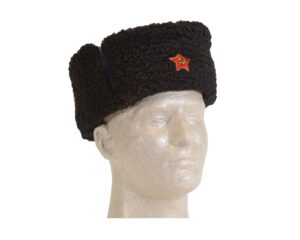 Original WWII Soviet Officer’s Papakha – Astrakhan Fur (Terek Cossack Style)