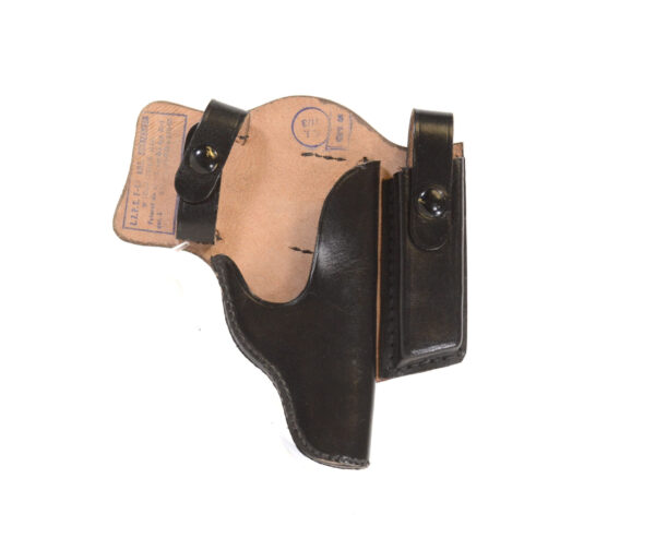 Unissued Polish P-64 Black Leather Holster