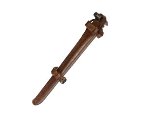 Original U.S. M1912 Cavalry Picket Pin – Claw Hammer with Sheath