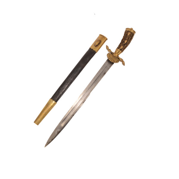 WWII Imperial German Hunting Hirschfänger Forrester's Knife