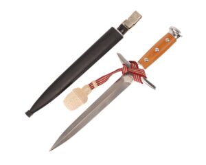 Authentic Swiss Officer’s Dress Dagger with Scabbard and Portepee