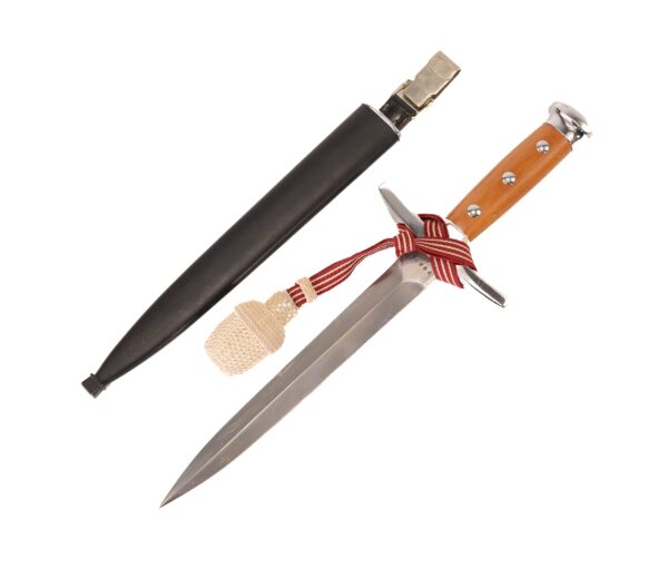 Authentic Swiss Officer’s Dress Dagger with Scabbard and Portepee