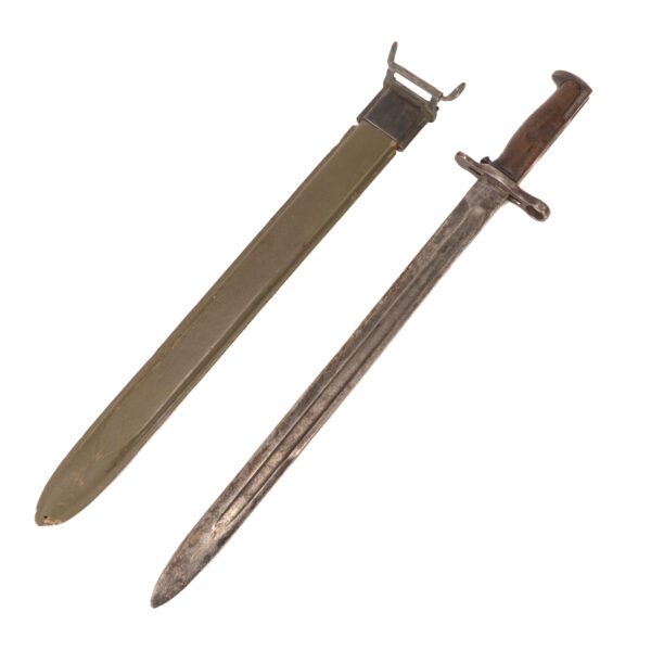 Authentic US M1905 Rifle Bayonet S.A. Marked - USN MK1 sheath - Image 3