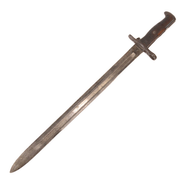 Original Pre-WWI US M1905 rifle bayonet S.A. Marked 1906 production with M3 bayonet scabbard - Image 4