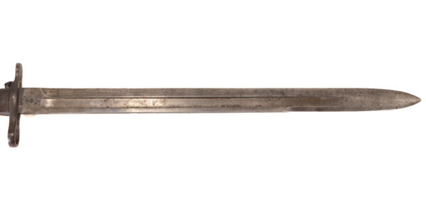 Original Pre-WWI US M1905 rifle bayonet S.A. Marked 1906 production with M3 bayonet scabbard - Image 8