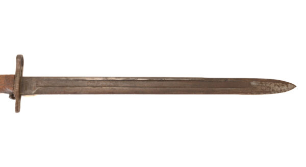 Original Pre-WWI U.S. M1905 Springfield Bayonet 1906 manufactured with M1910 Scabbard - Image 5