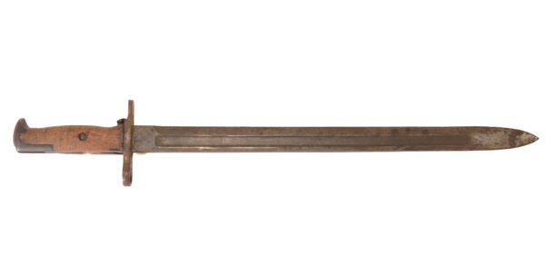 Original Pre-WWI U.S. M1905 Springfield Bayonet 1906 manufactured with M1910 Scabbard - Image 6