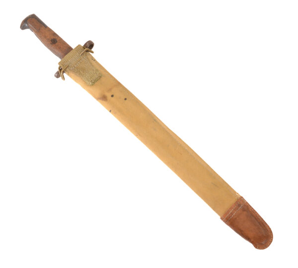 Original Pre-WWI U.S. M1905 Springfield Bayonet 1906 manufactured with M1910 Scabbard - Image 11