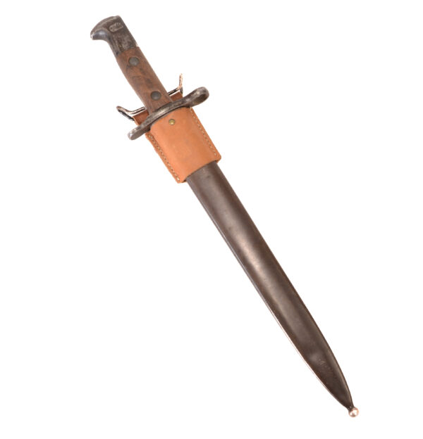 Authentic US 1898 Krag Bayonet dated 1900 with 1899 scabbard - Image 9