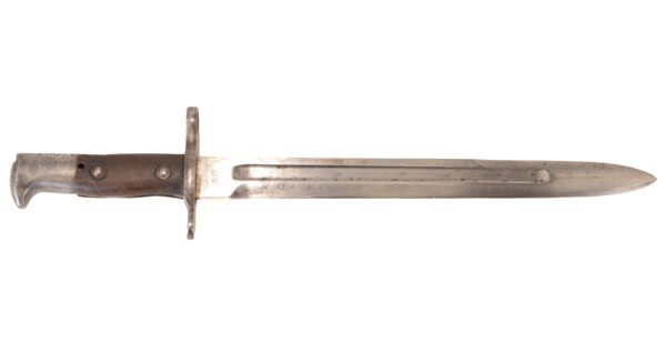 Authentic US 1898 Krag Bayonet dated 1901 with 1899-1905 modification scabbard - Image 3