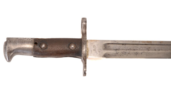 Authentic US 1898 Krag Bayonet dated 1901 with 1899-1905 modification scabbard - Image 4