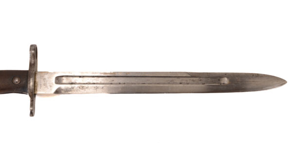 Authentic US 1898 Krag Bayonet dated 1901 with 1899-1905 modification scabbard - Image 6