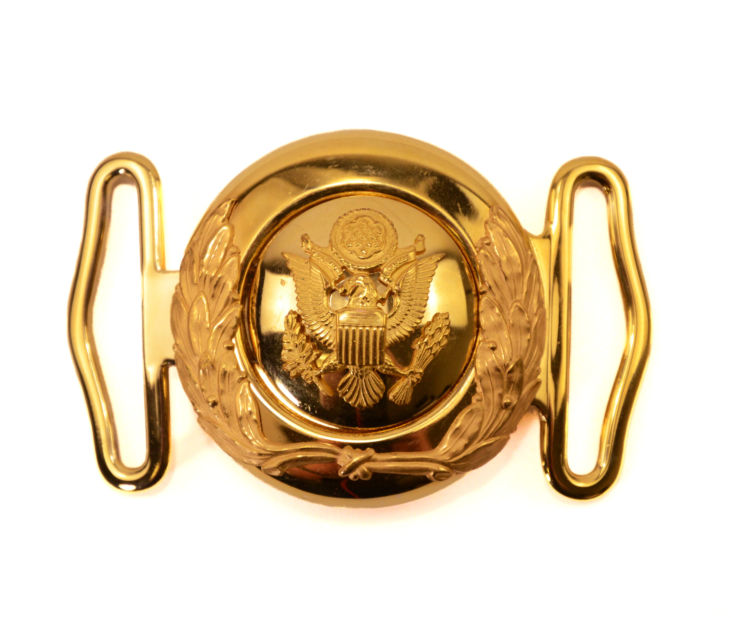 Genuine U.S. Army General Officer Gold Belt Buckle