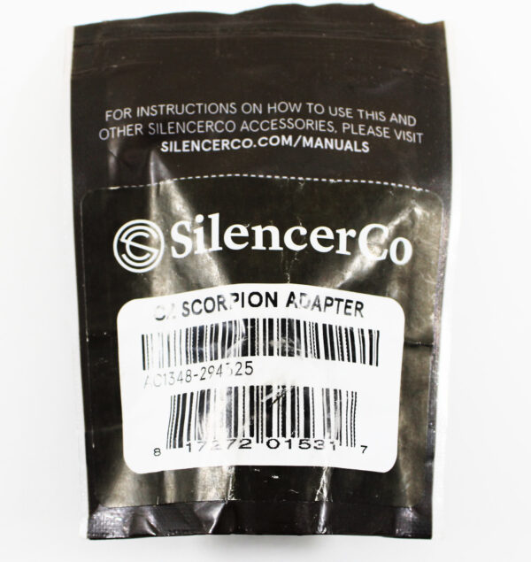 SilencerCo Octane Adapter for CZ Scorpion - Image 3