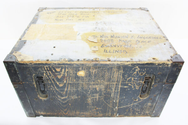 Original German WWII Luftwaffe Flak D.F. 10 x 80 Binocular Optic Set With Bring Back Papers - Image 4