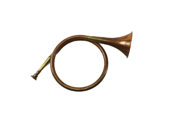 Vintage Copper and Brass Hunting Horn