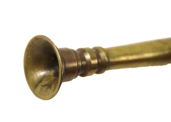 Vintage Copper and Brass Hunting Horn - Image 2