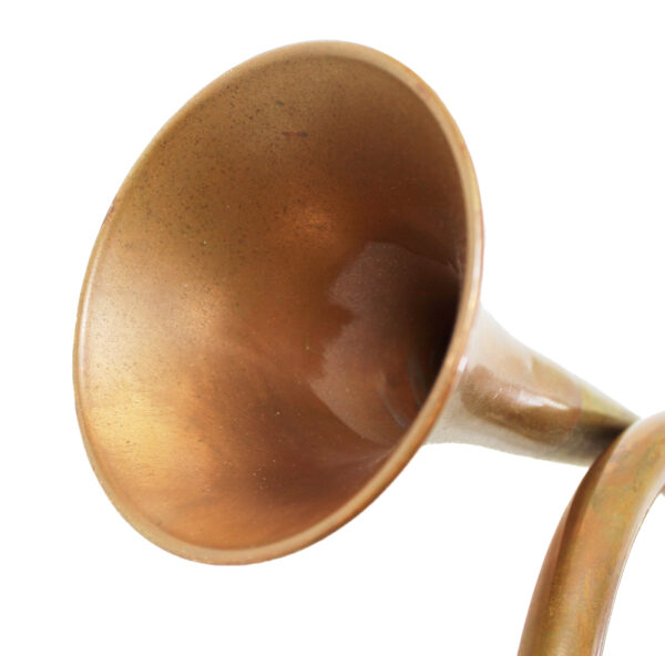 Vintage Copper and Brass Hunting Horn - Image 4