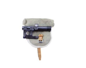 Original Russian PU 3.5x sniper scope complete with mounting rings