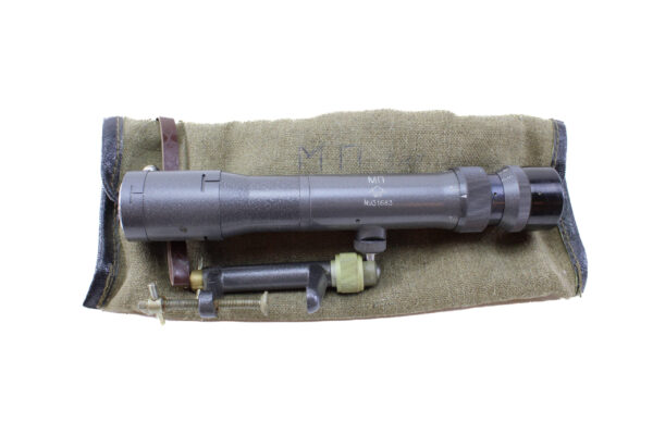Soviet Spetsnaz MP4-20 Sniper Spotting Scope – NPZ, NOS with Mount & Bag