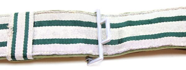 Original German WWII Heer Army Officer’s Dress Brocade Belt with Buckle - Image 4
