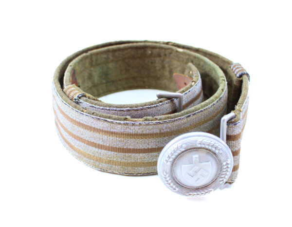 Rare Original WWII RAD Leader’s Brocade Belt – Feldbinde für Führer des RAD by Assmann