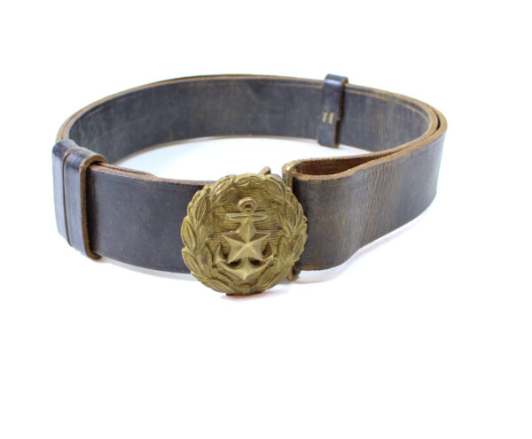 Original Bulgarian Navy Belt with Buckle – Soviet Era - Image 2