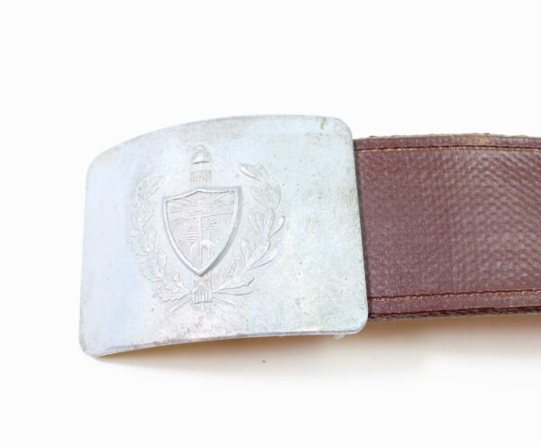 Cuban Army Belt with Buckle – Possible Grenada Capture, Cold War Era - Image 3