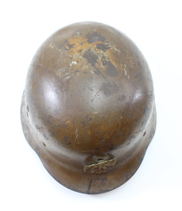 Spanish Civil War M2 Helmet with Badge - Image 4