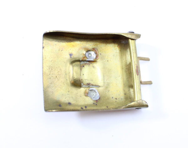 Original Imperial German WWI "Gott Mit Uns" Brass Belt Buckle - Image 2