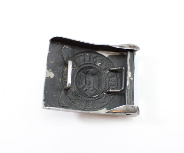 Original German WWII Kriegsmarine Enlisted Man’s Belt Buckle – Unmarked - Image 2