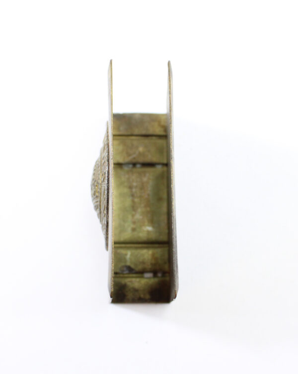 Original WWI German Brass Matchbox Holder – “Gott Mit Uns” Trench Art - Image 3