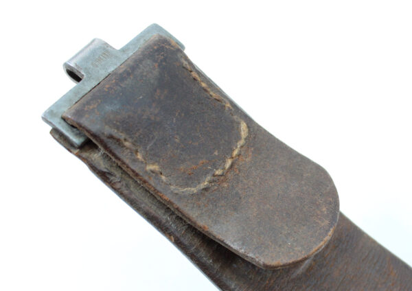 Original Imperial German WWI Prussian M1895 Belt with “Gott Mit Uns” Brass & Nickel Buckle - Image 8