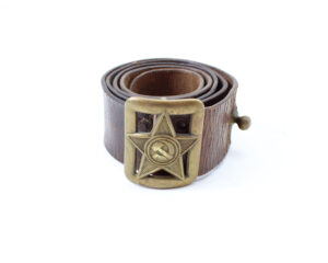 WWII Soviet Union Original Officer’s Belt – Model 1935 (M-35) RKKA – Extremely Rare