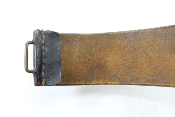 Original USSR Soviet Russia Brass Belt with Hammer and Sickle Buckle - Image 5