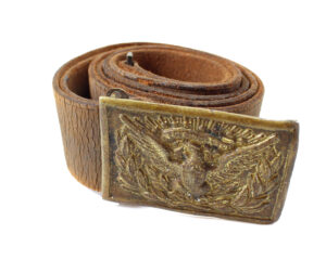 Genuine U.S. Civil War Officer’s Sword Belt with Model 1872 Regulation Plate Buckle