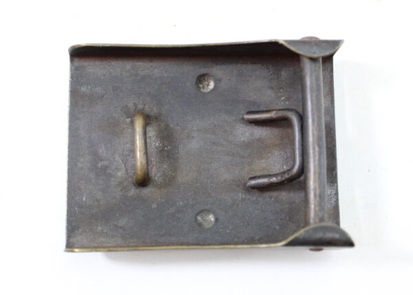 Original WWI Ottoman Empire Turkish Belt Buckle - Image 2