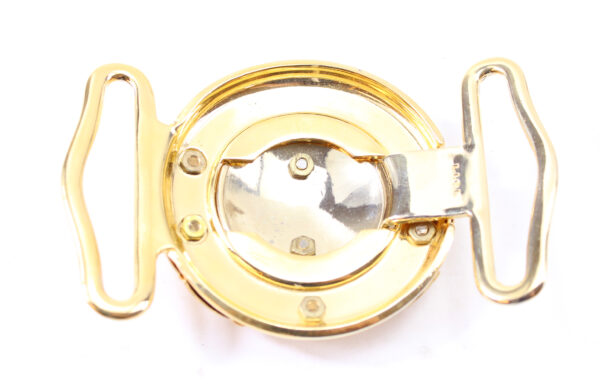 Genuine U.S. Army General Officer Gold Belt Buckle - Image 3