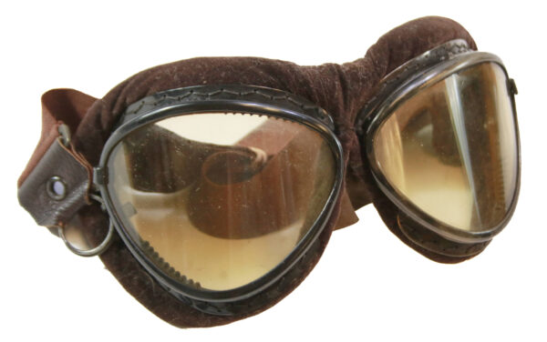 Original WWII Japanese Navy Pilot Goggles – Imperial Japanese Aviation Gear - Image 6