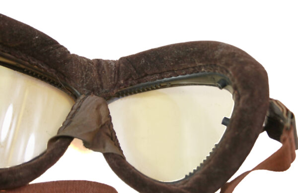 Original WWII Japanese Navy Pilot Goggles – Imperial Japanese Aviation Gear - Image 5