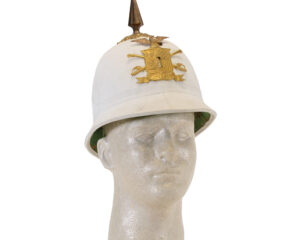 U.S. Infantry M1881 White Dress Spiked Pith Helmet – Horstmann & Bros.