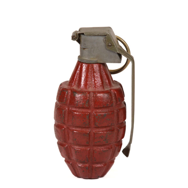 KI marked red MKII training grenade INERT
