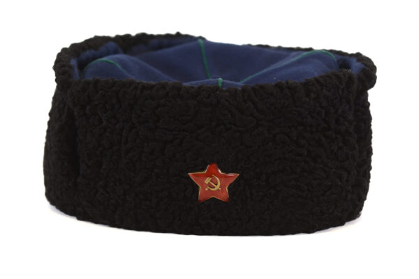 Original WWII Soviet Officer’s Papakha – Astrakhan Fur (Terek Cossack Style) - Image 6