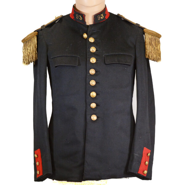 Authentic French Infantry Officers Pre-1914 Model 1871 Tunic, Pantalon Rouge Trousers, and Infantry Officer Foreign Legion Kepi - Image 2