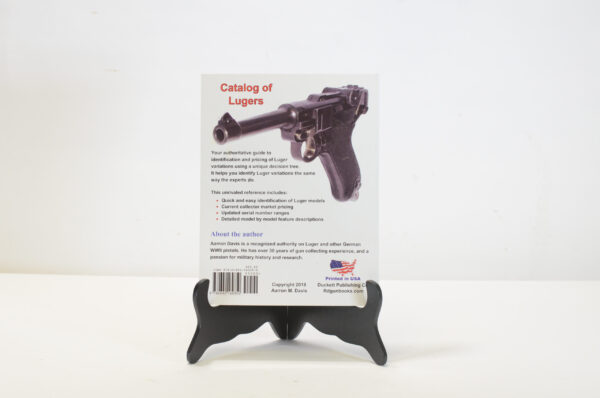 Catalog of Lugers by Aaron Davis – Paperback Reference Guide - Image 3