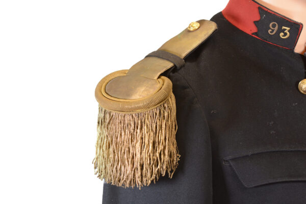 Authentic French Infantry Officers Pre-1914 Model 1871 Tunic, Pantalon Rouge Trousers, and Infantry Officer Foreign Legion Kepi - Image 11