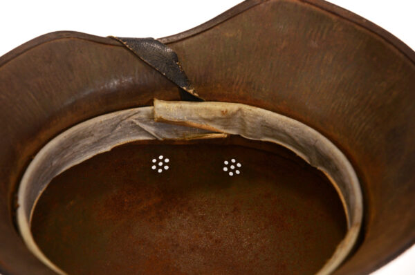 Bulgarian Royal Army Air Defence And Chemical Protection Model 1938 "Luftschutz" Steel Helmet - Image 14